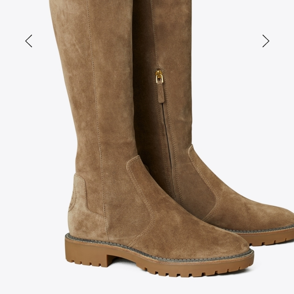 Knew high boots